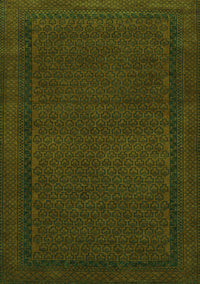 Persian Green Traditional Rug, tr1542grn