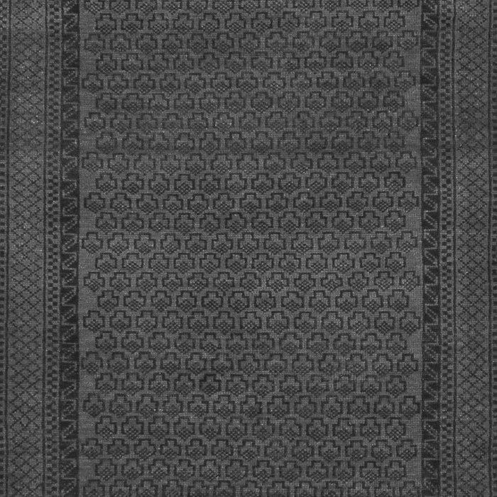 Serging Thickness of Machine Washable Persian Gray Traditional Rug, wshtr1542gry