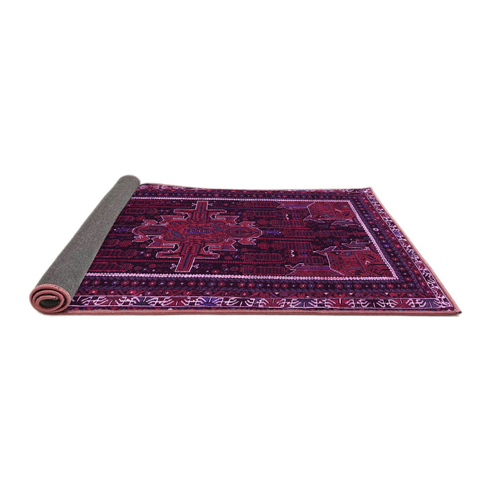 Sideview of Persian Pink Traditional Rug, tr1543pnk