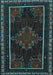 Persian Light Blue Traditional Rug, tr1543lblu