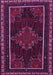 Machine Washable Persian Pink Traditional Rug, wshtr1543pnk