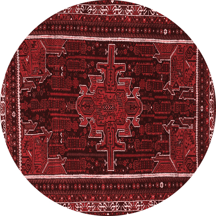 Machine Washable Persian Red Traditional Rug, wshtr1543red