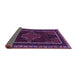 Sideview of Persian Purple Traditional Rug, tr1543pur