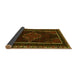 Sideview of Persian Yellow Traditional Rug, tr1543yw