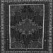Serging Thickness of Persian Gray Traditional Rug, tr1543gry