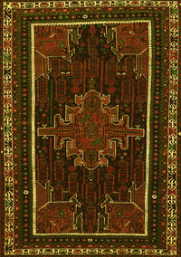 Persian Yellow Traditional Rug, tr1543yw