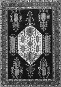 Persian Gray Traditional Rug, tr1544gry