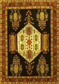 Persian Yellow Traditional Rug, tr1544yw