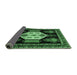 Sideview of Persian Emerald Green Traditional Rug, tr1544emgrn