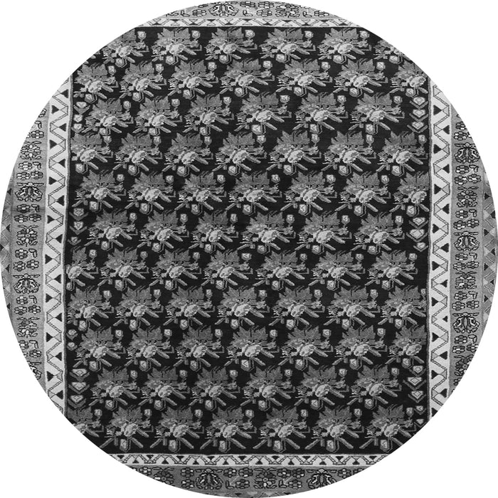 Square Persian Gray Traditional Rug, tr1545gry