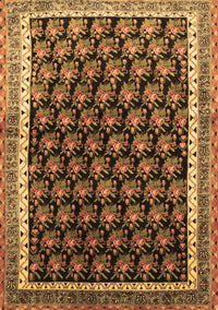 Persian Brown Traditional Rug, tr1545brn