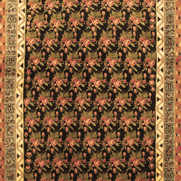 Persian Brown Traditional Rug, tr1545brn