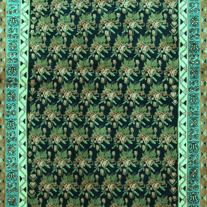 Persian Turquoise Traditional Rug, tr1545turq