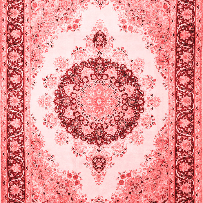 Medallion Red Traditional Area Rugs