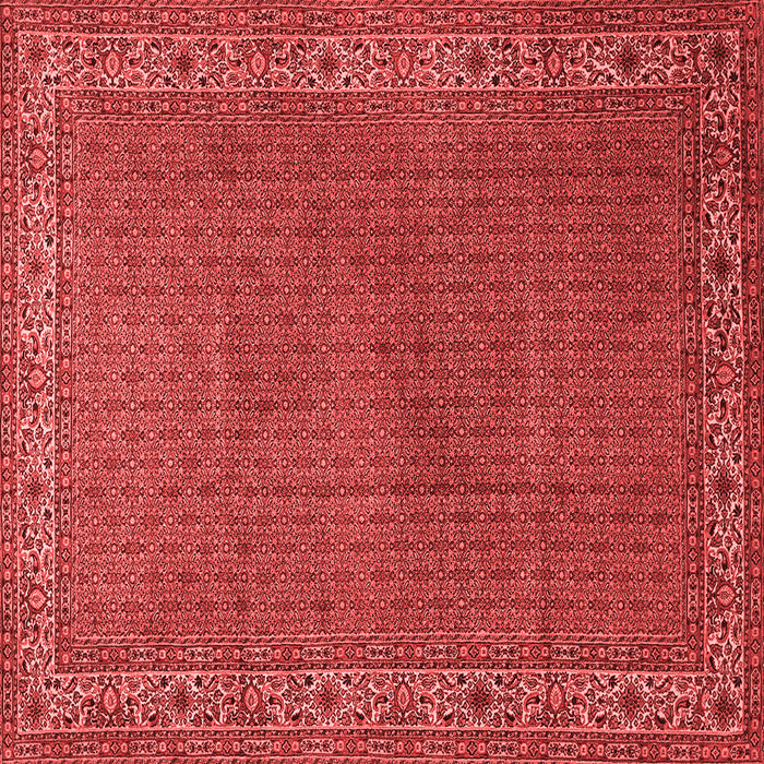 Machine Washable Persian Red Traditional Rug, wshtr1548red