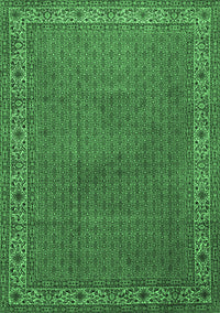 Persian Emerald Green Traditional Rug, tr1548emgrn