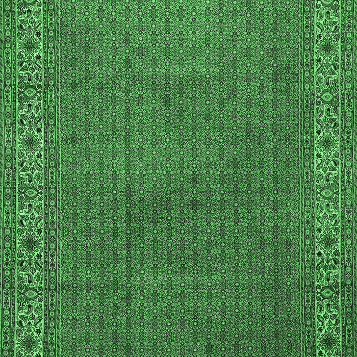 Persian Emerald Green Traditional Rug, tr1548emgrn