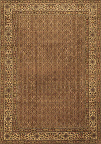 Persian Brown Traditional Rug, tr1548brn