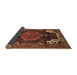 Sideview of Persian Brown Traditional Rug, tr154brn
