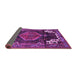 Sideview of Persian Purple Traditional Rug, tr154pur