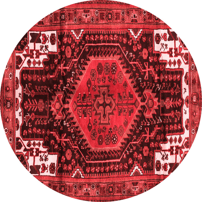 Machine Washable Persian Red Traditional Rug, wshtr154red