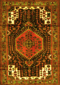 Persian Yellow Traditional Rug, tr154yw
