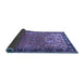 Sideview of Persian Blue Traditional Rug, tr1550blu