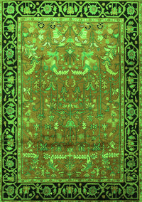 Persian Green Traditional Rug, tr1550grn
