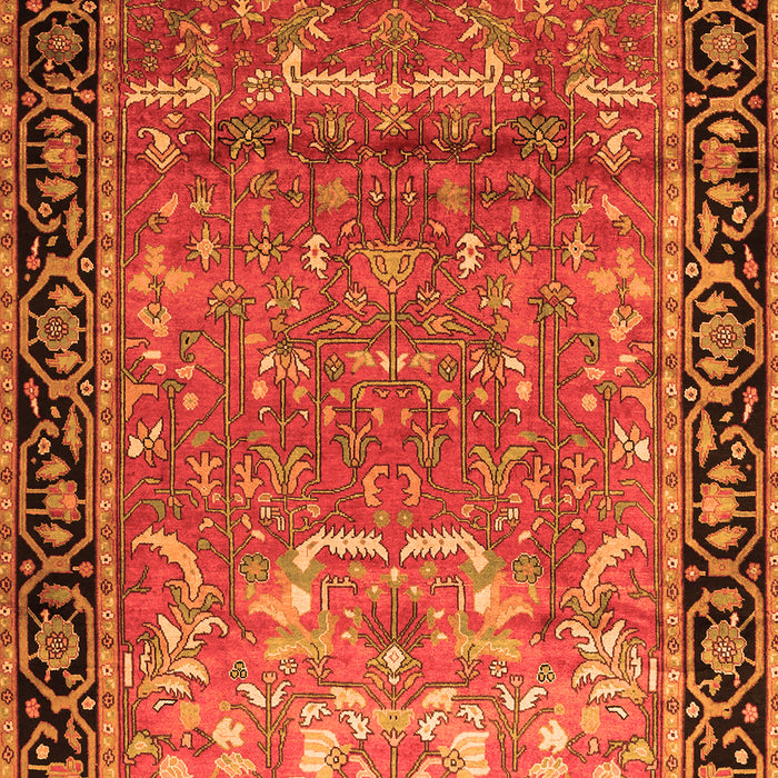 Persian Orange Traditional Rug, tr1550org