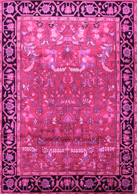 Persian Pink Traditional Rug, tr1550pnk