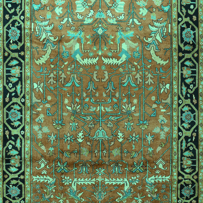Persian Turquoise Traditional Rug, tr1550turq