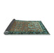 Sideview of Persian Light Blue Traditional Rug, tr1550lblu