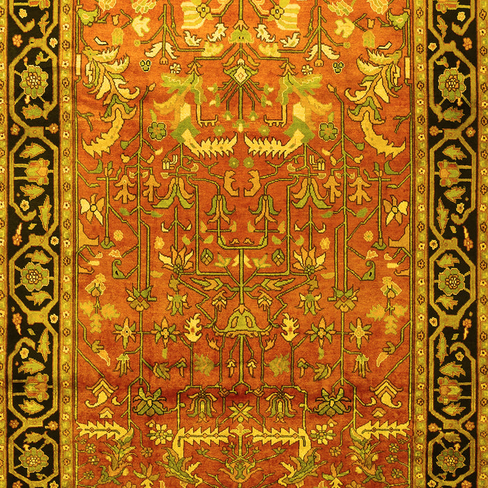 Persian Yellow Traditional Rug, tr1550yw
