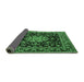 Sideview of Persian Emerald Green Traditional Rug, tr1551emgrn
