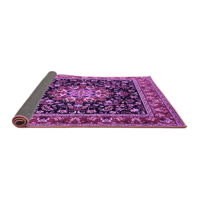 Sideview of Persian Purple Traditional Rug, tr1551pur