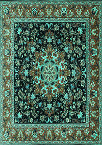 Persian Turquoise Traditional Rug, tr1551turq