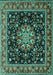 Persian Turquoise Traditional Rug, tr1551turq