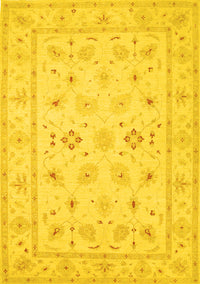 Persian Yellow Traditional Rug, tr1552yw