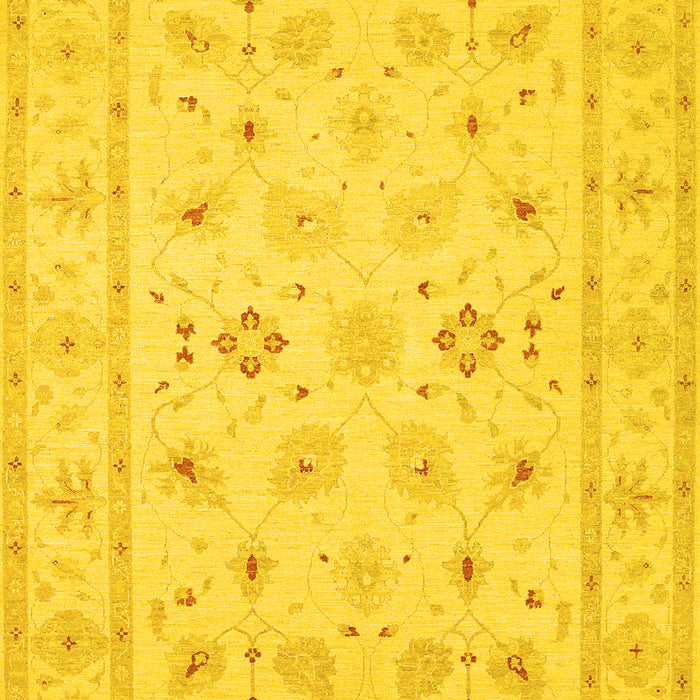 Persian Yellow Traditional Rug, tr1552yw