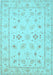 Persian Light Blue Traditional Rug, tr1552lblu