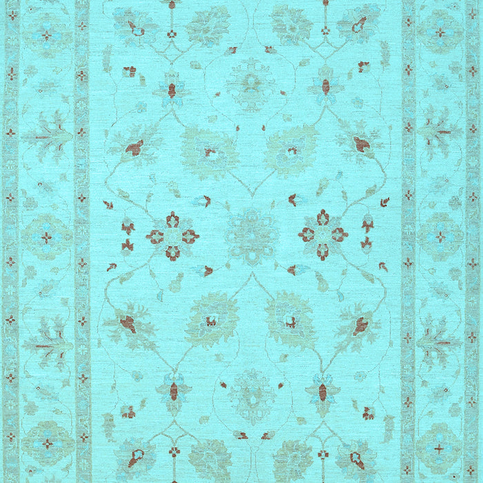 Persian Light Blue Traditional Rug, tr1552lblu