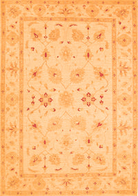 Persian Orange Traditional Rug, tr1552org