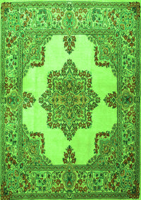 Persian Green Traditional Rug, tr1553grn