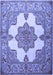 Persian Blue Traditional Rug, tr1553blu