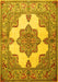 Persian Yellow Traditional Rug, tr1553yw