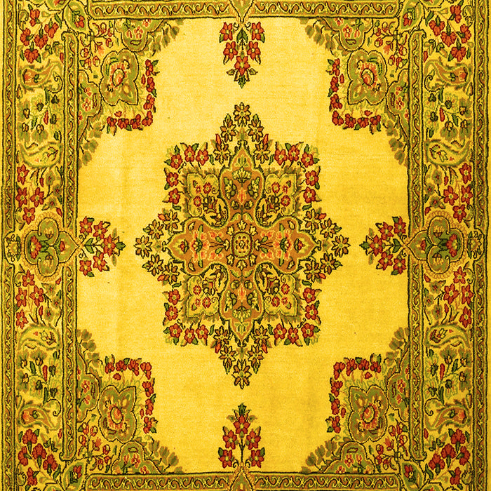 Persian Yellow Traditional Rug, tr1553yw
