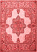 Persian Red Traditional Area Rugs