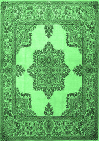 Persian Emerald Green Traditional Rug, tr1553emgrn