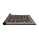 Sideview of Traditional Tan Brown Persian Rug, tr1554