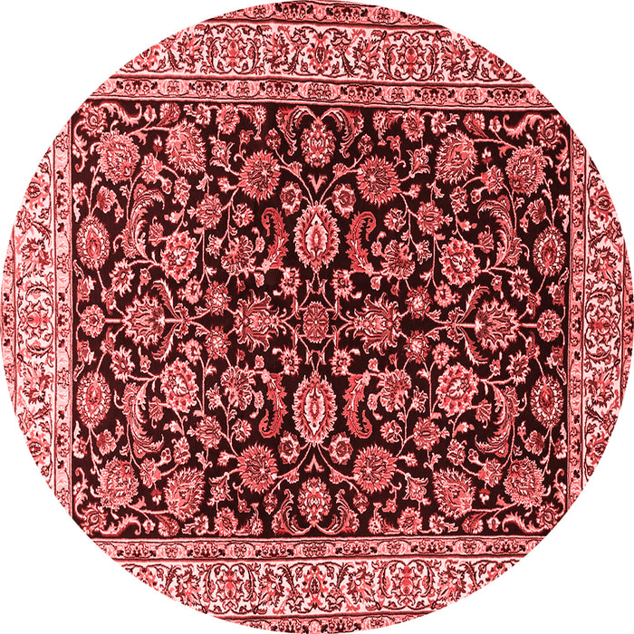 Machine Washable Persian Red Traditional Rug, wshtr1554red